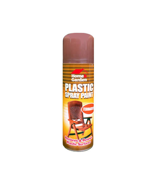 Home Garden Plastic Spray Paint Garden Furniture Terracotta 200ml 1064 (Parcel Rate)