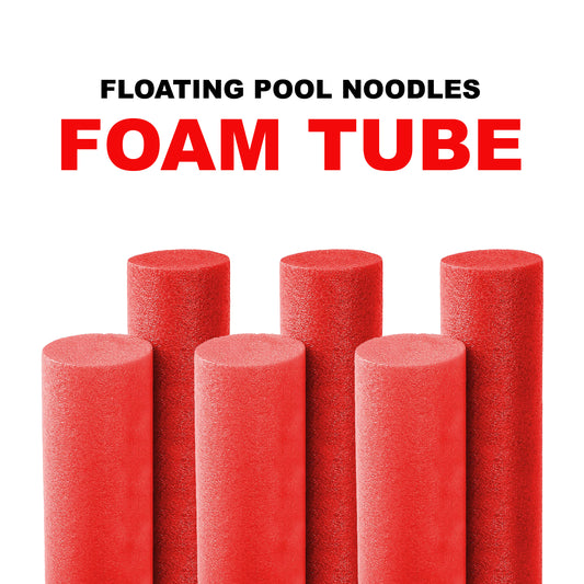 Swimming Pool Foam Noodle Tube Red 5000 (Parcel Rate)