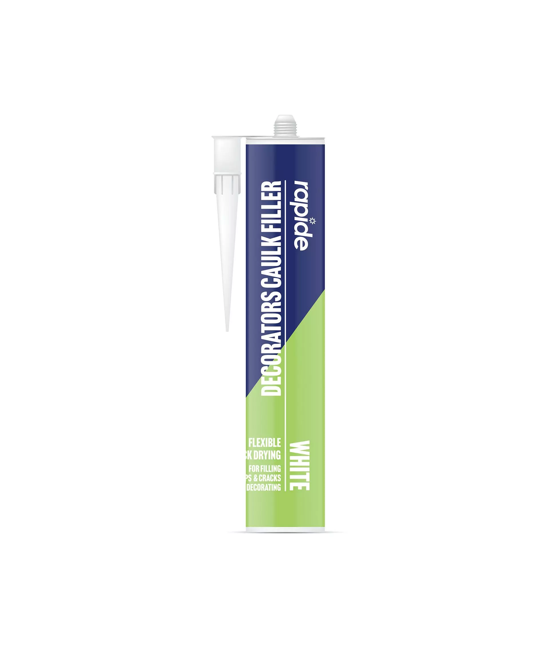 Rapide Flexible Decorators Caulk Filler White 5972 A (Parcel Rate)